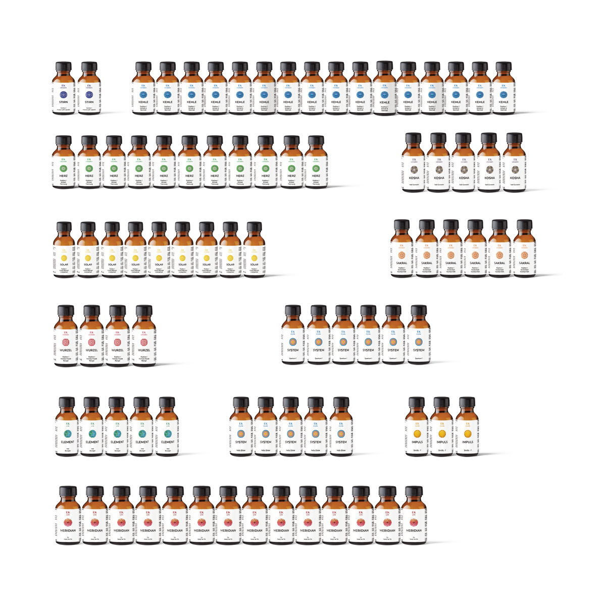 Vollständiges Elixier Set